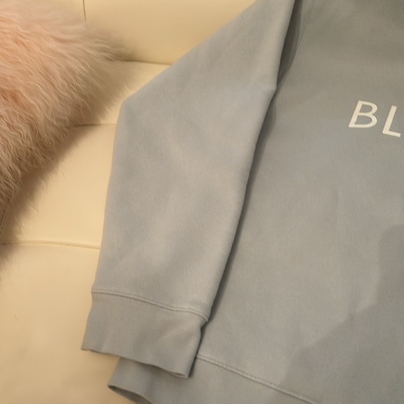 Brunette the Label ladies sweatshirt size S/M pale blue - Picture 4 of 6